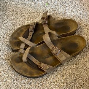 Birkenstock Mayari Sandal Tobacco Brown Size 10